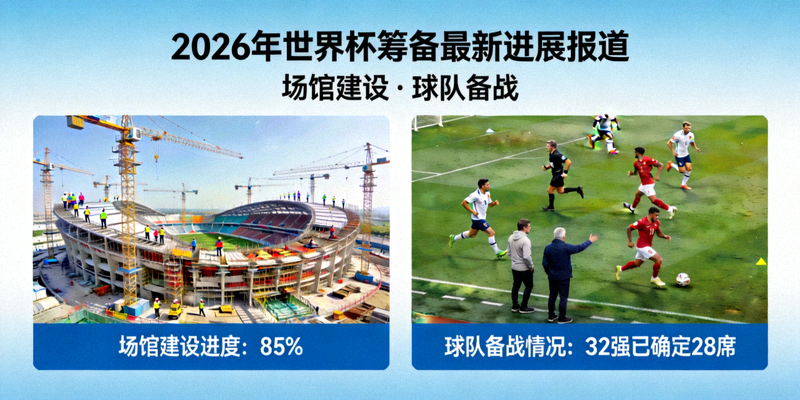 2026年世界杯筹备最新进展报道 - 场馆建设及球队备战情况